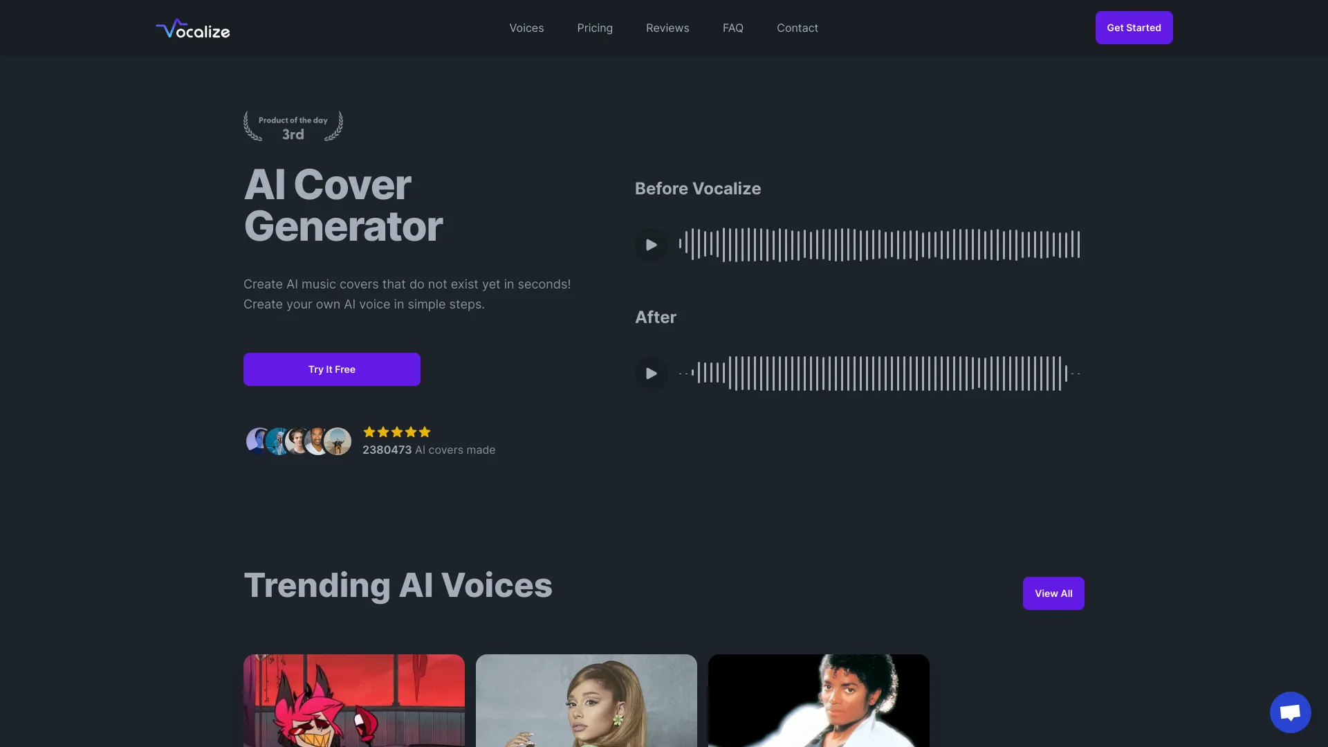 Vocalize screenshot