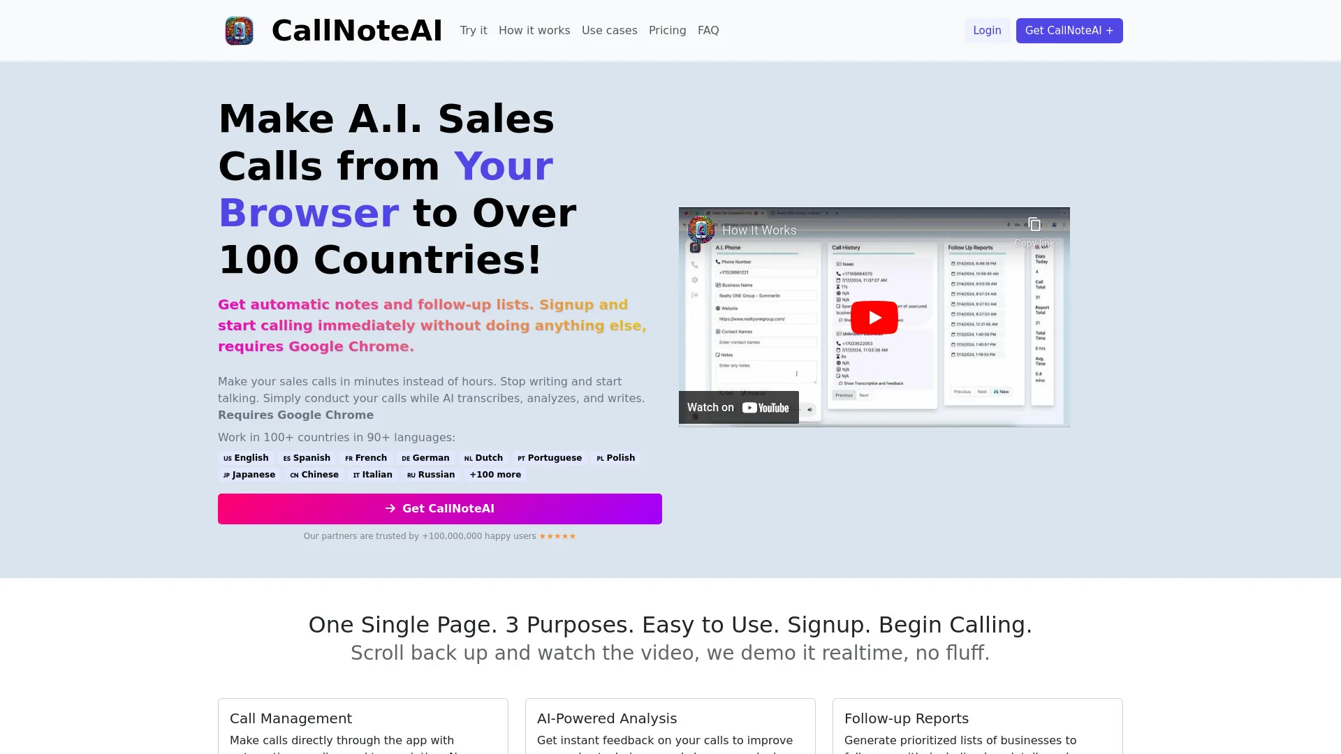 CallNoteAI screenshot