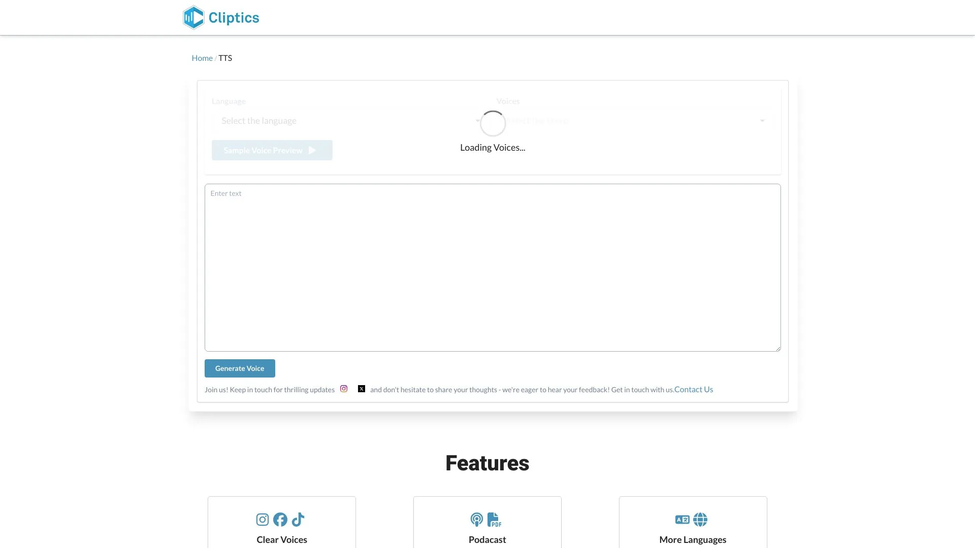 Cliptics screenshot