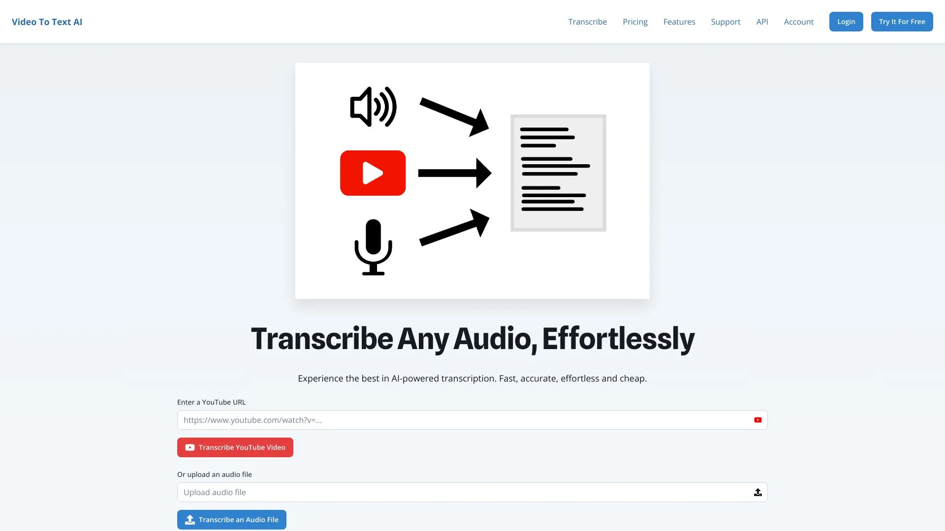 Video to Text AI screenshot