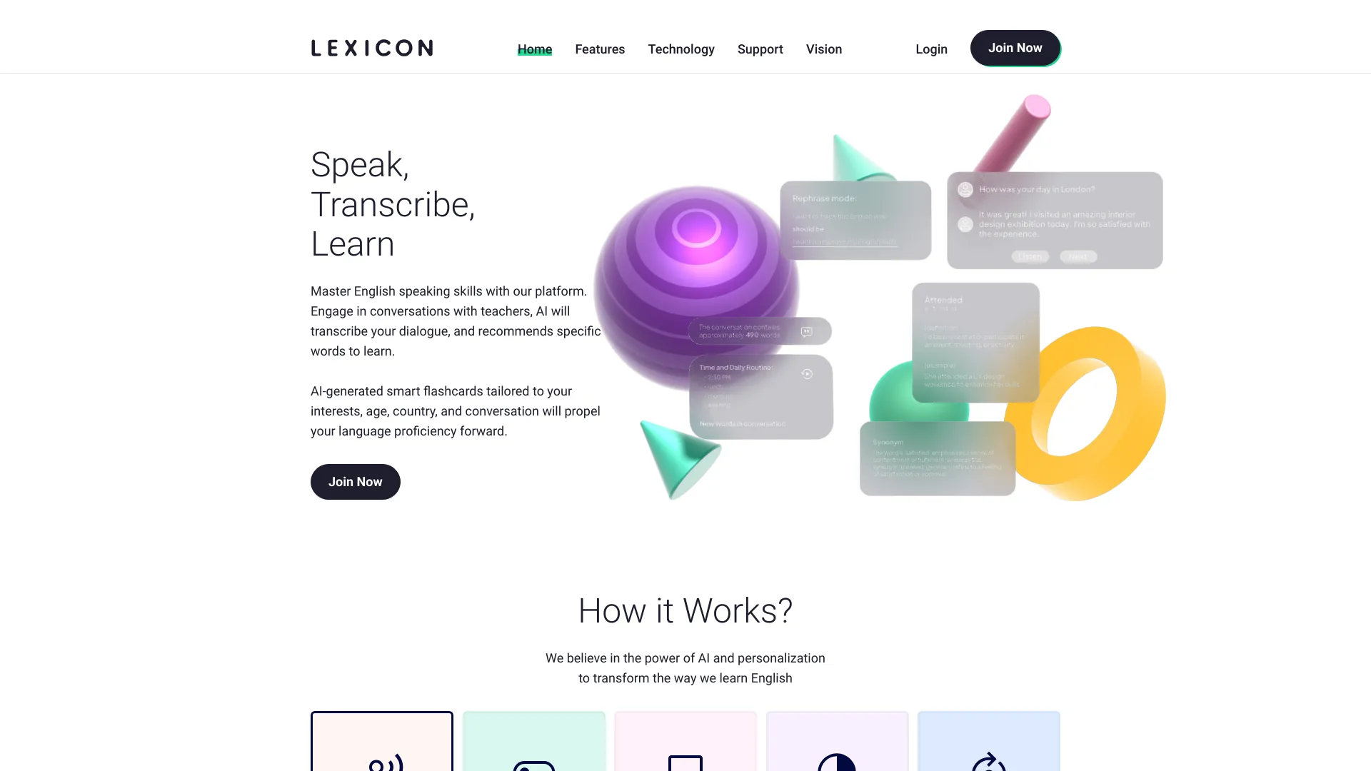 Lexicon screenshot