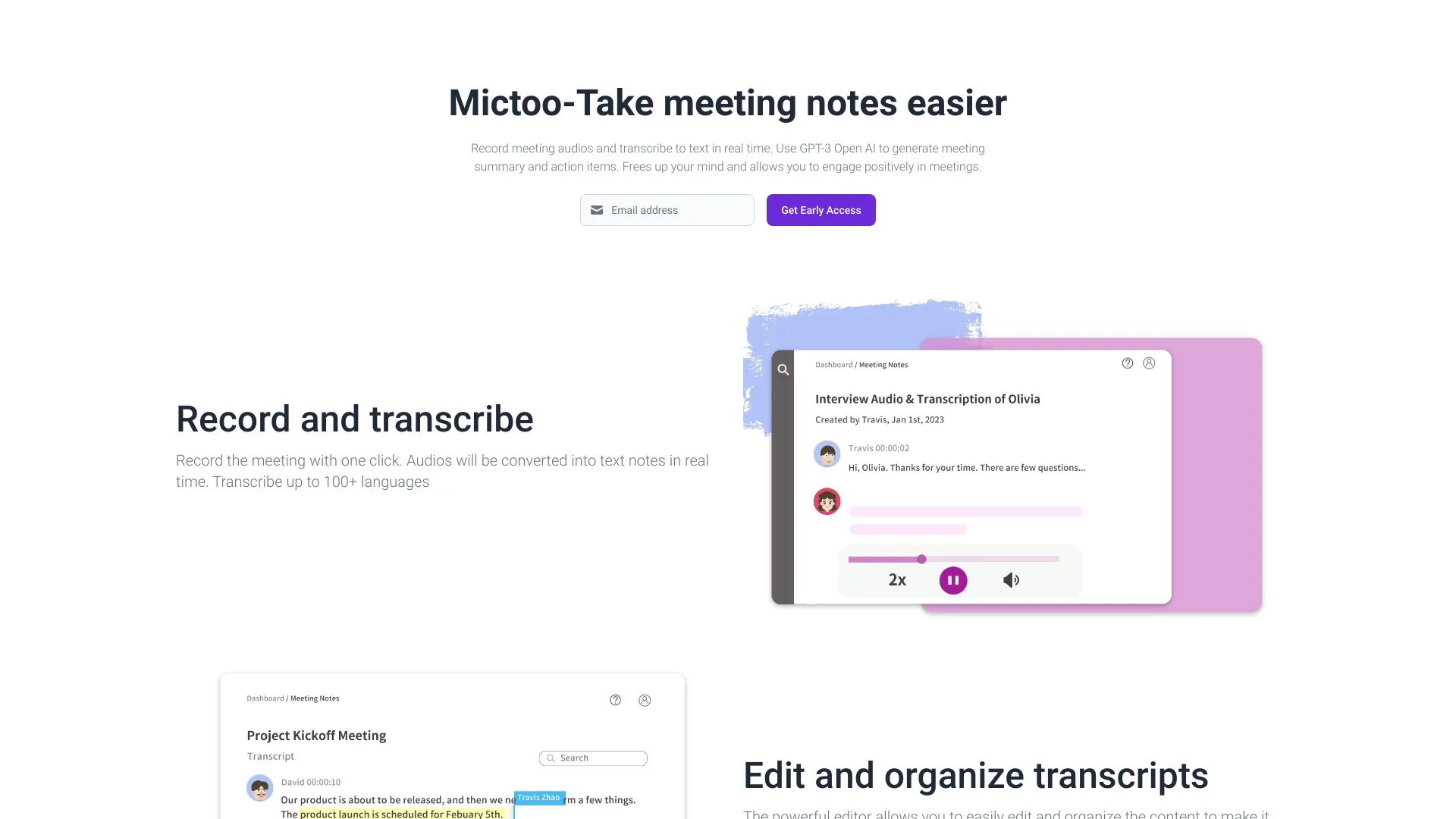 Mictoo screenshot