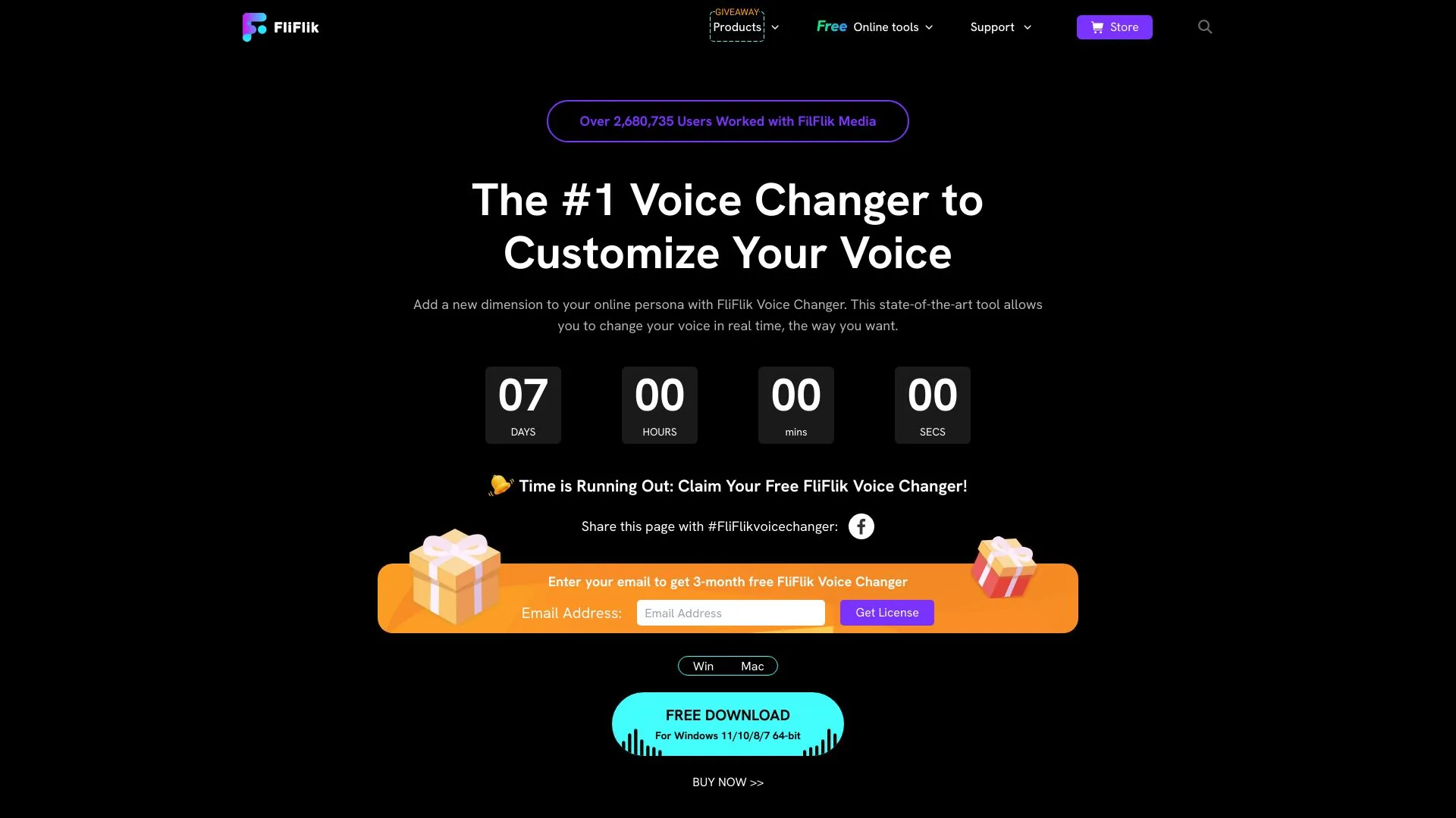 FliFlik Voice Changer screenshot