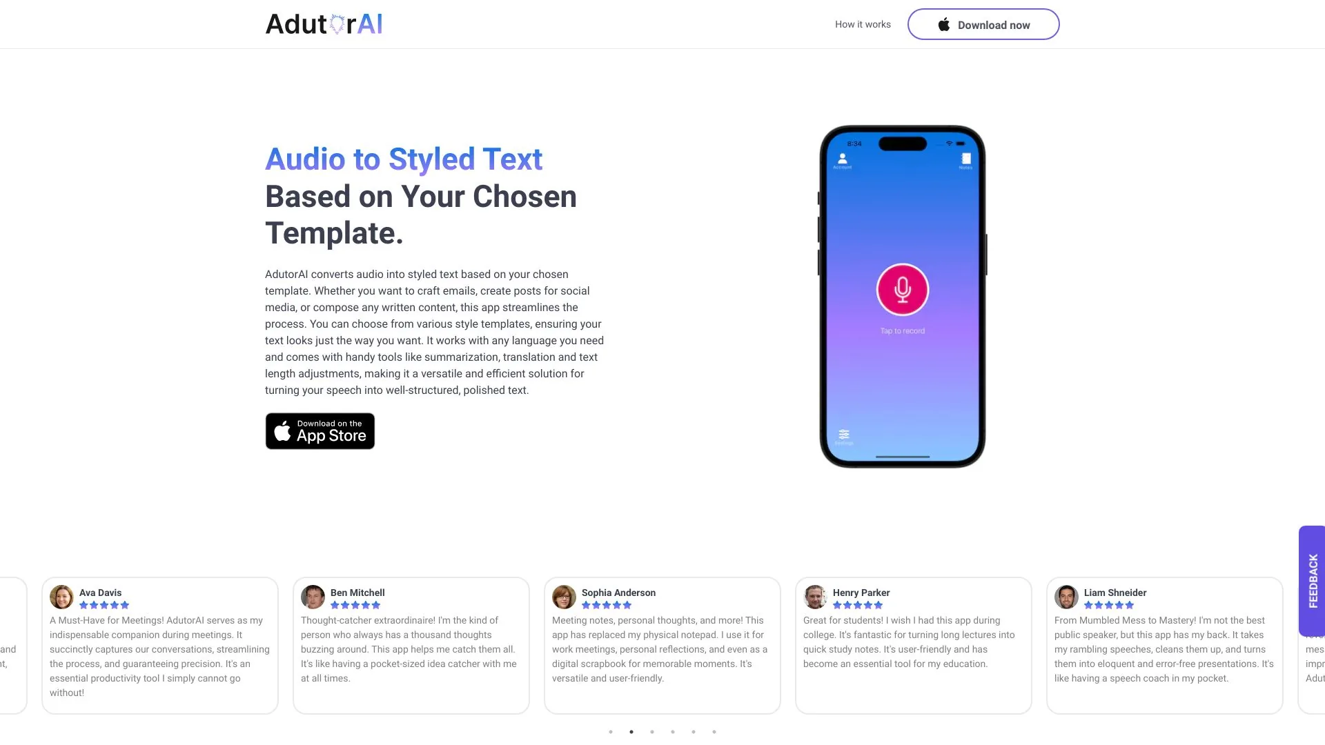 AdutorAI screenshot