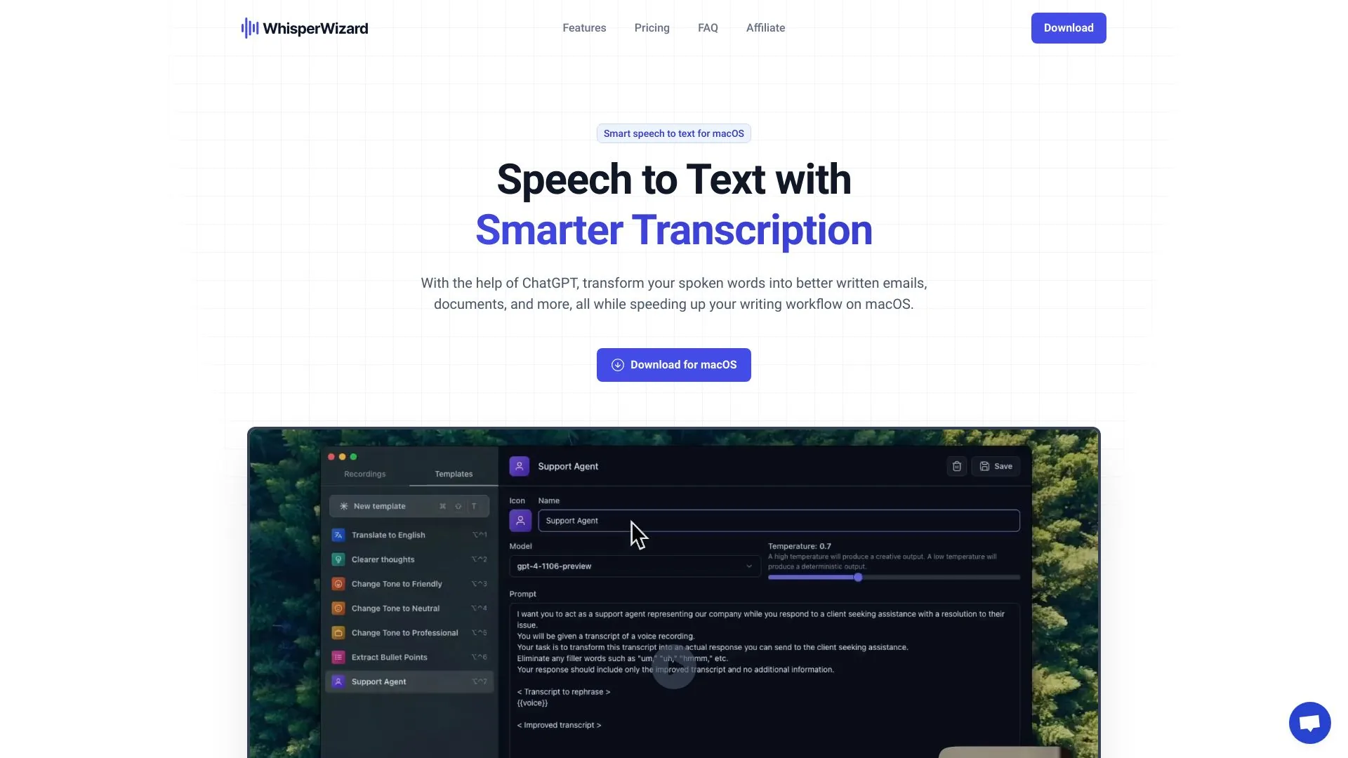 WhisperWizard screenshot