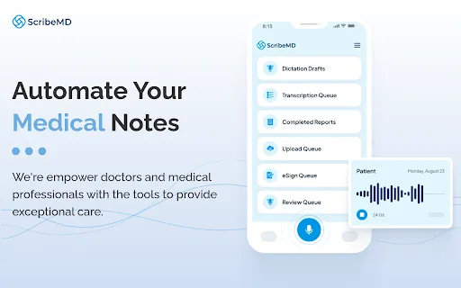 ScribeMD screenshot