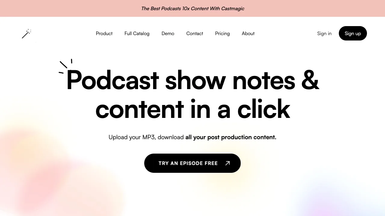 Castmagic screenshot
