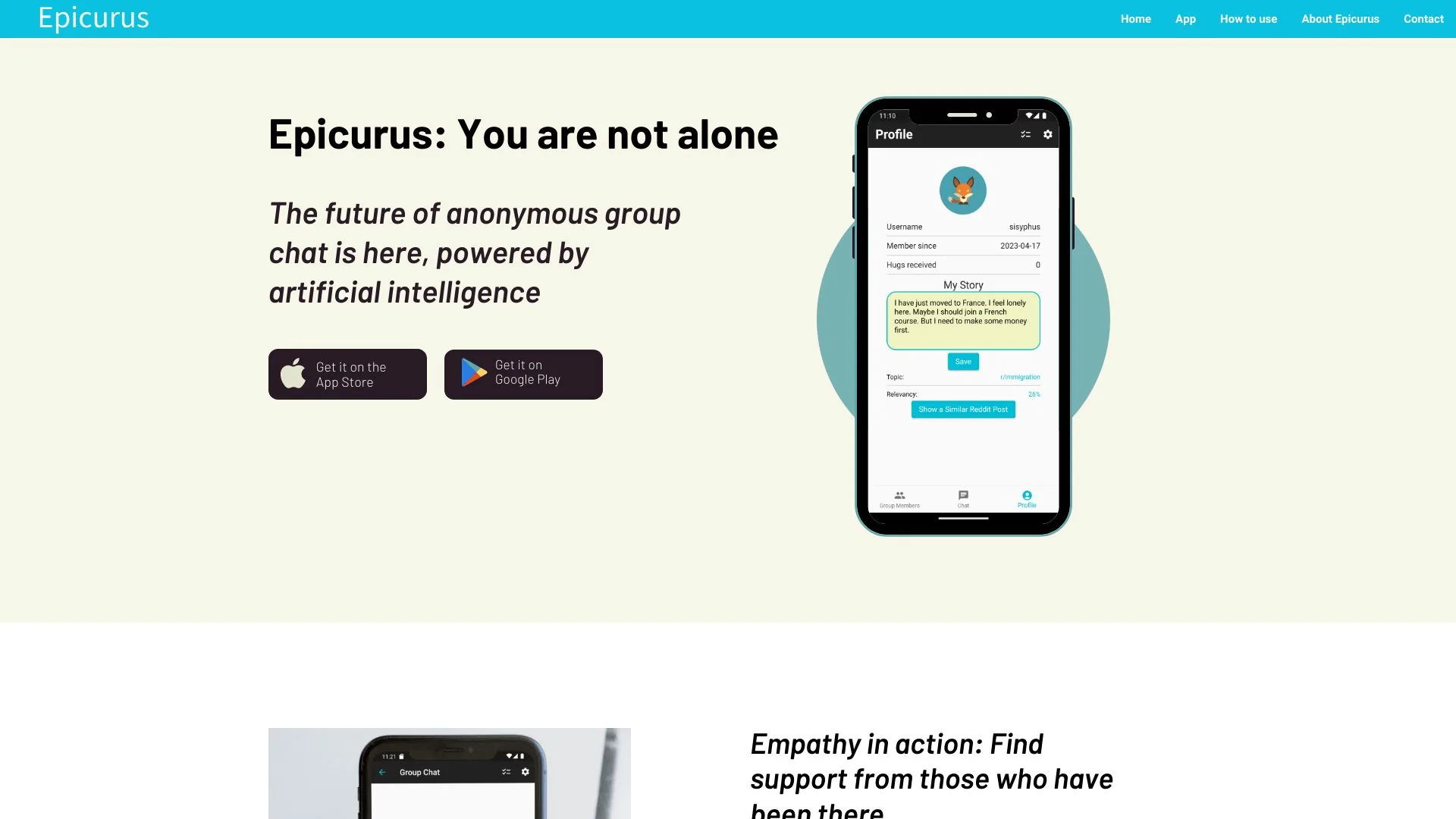 Epicurus screenshot