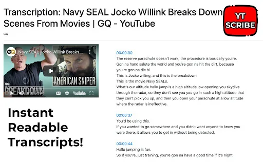 YT Scribe screenshot