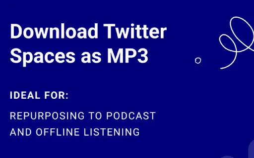TweetAudio screenshot