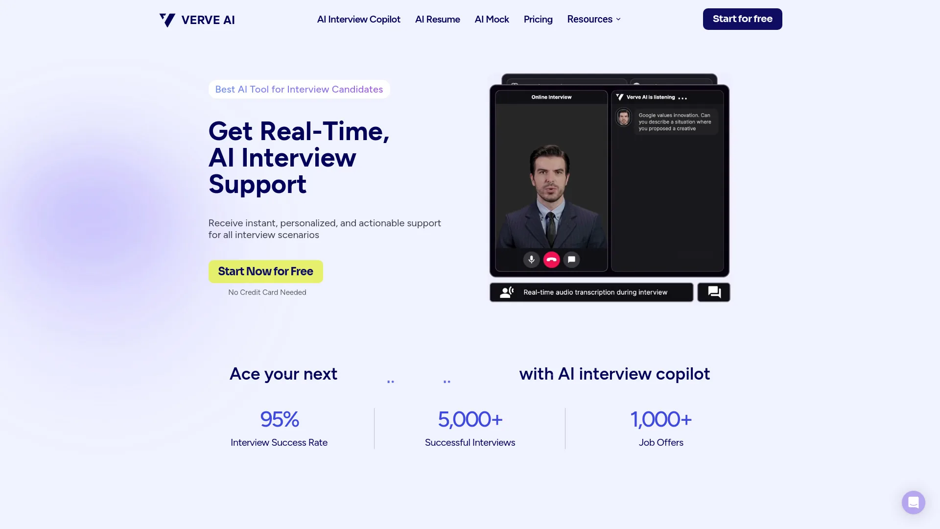 Verve AI - Interview Copilot screenshot