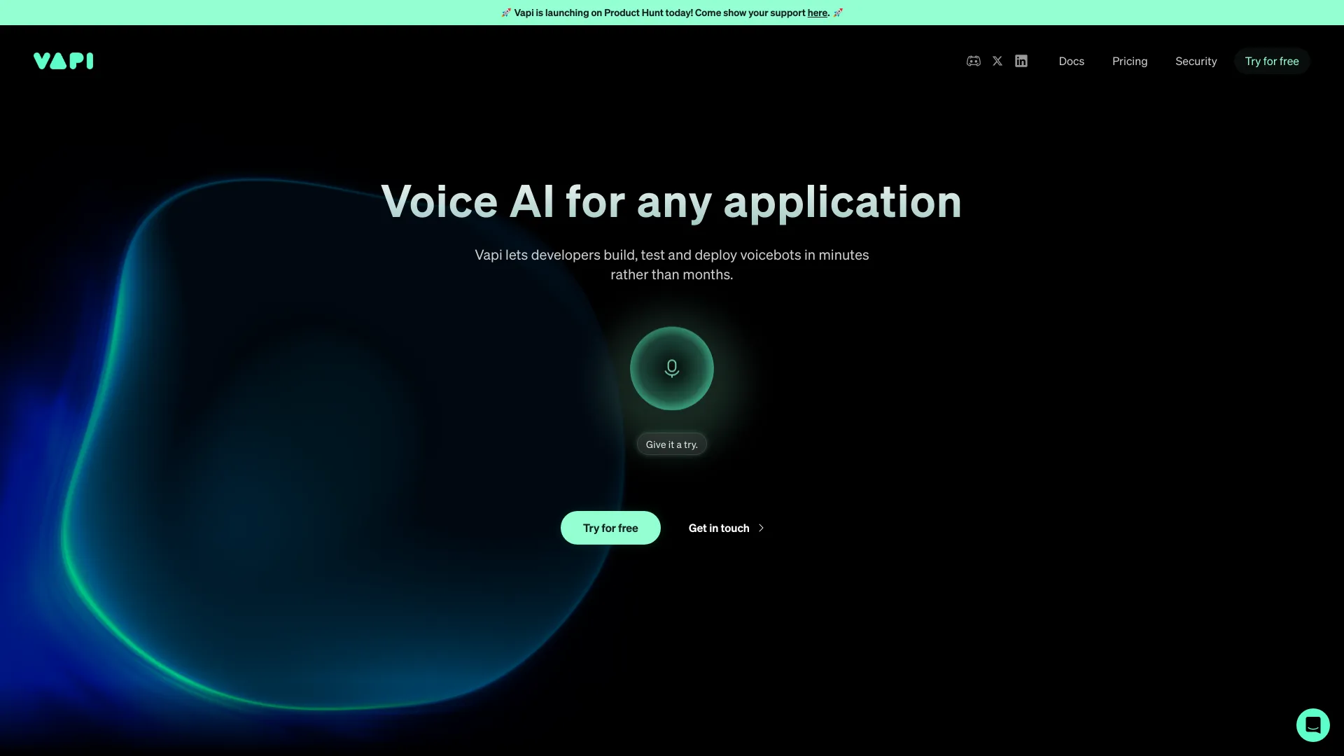 Vapi screenshot