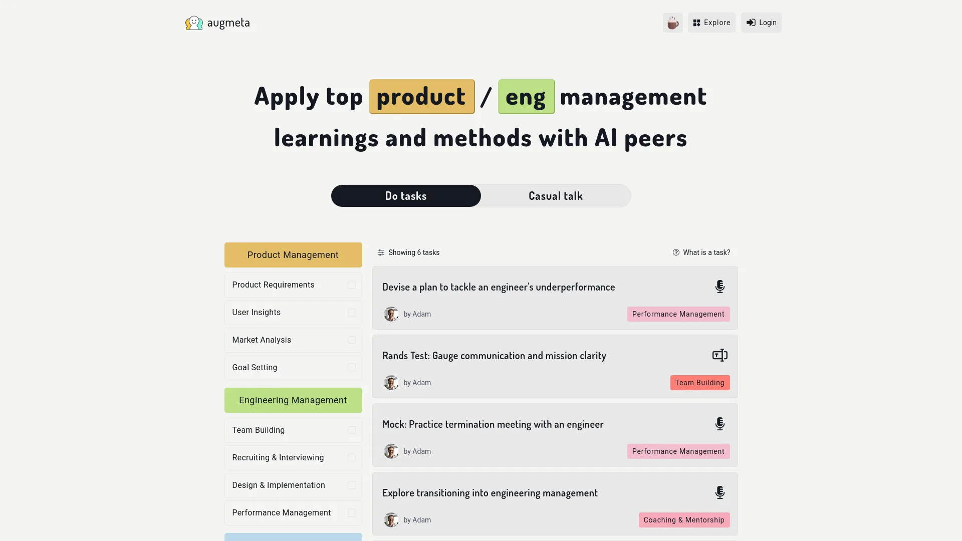 Augmeta screenshot