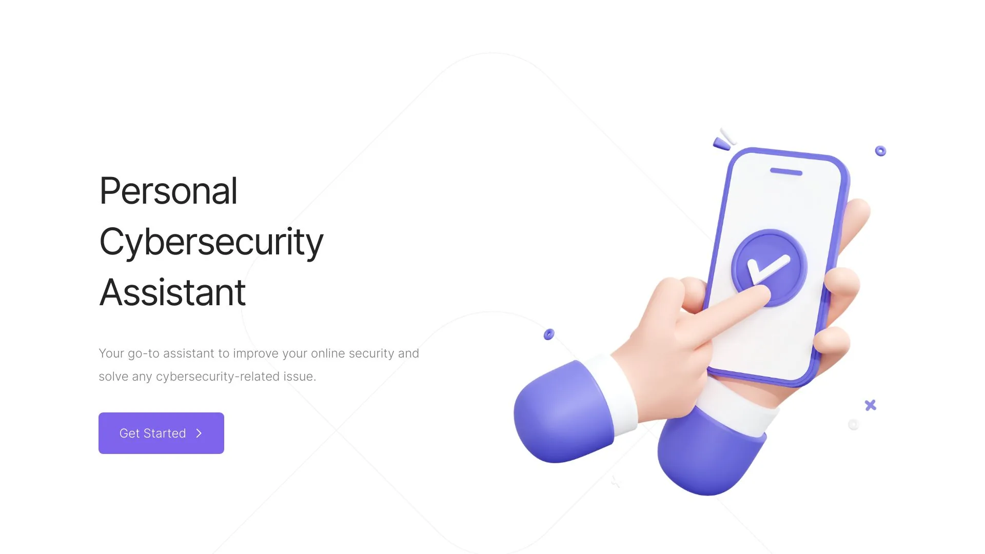 Personal Cybersecurity Assistant screenshot