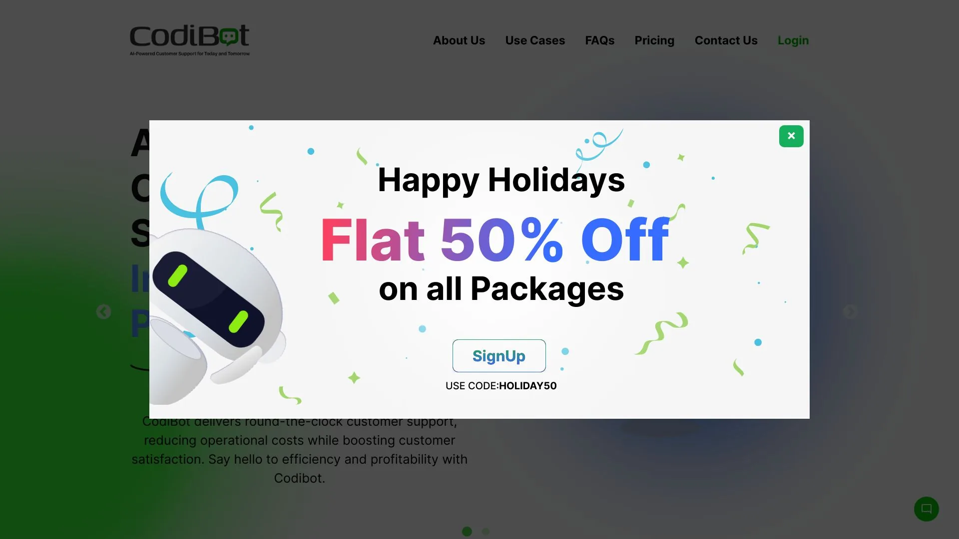CodiBot screenshot