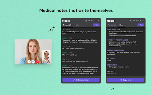 Nabla Copilot screenshot