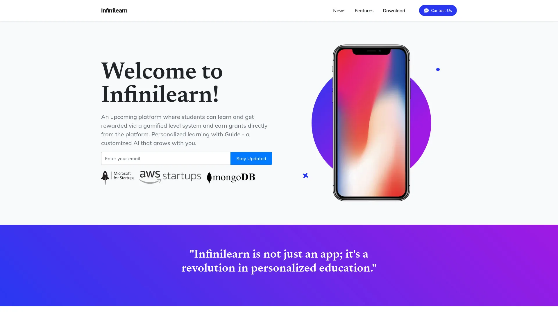 Infinilearn screenshot