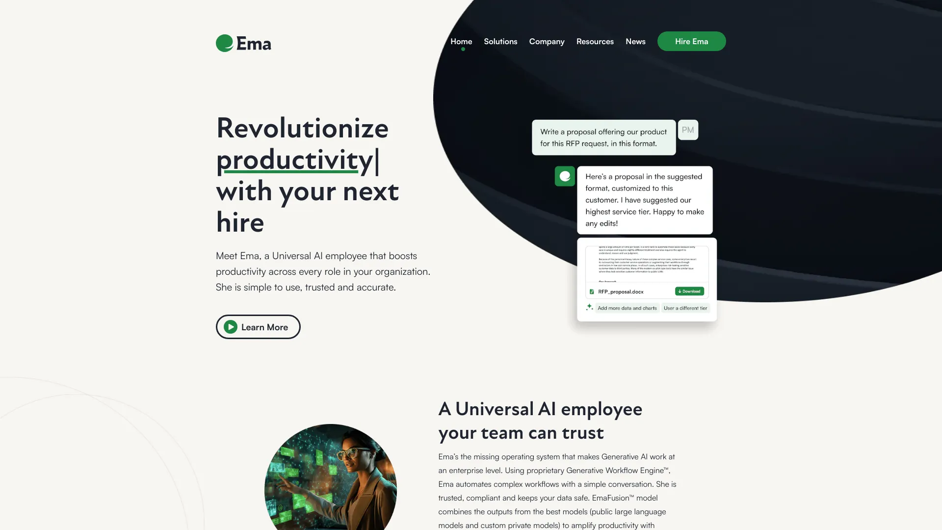 Ema - Universal AI Employee screenshot