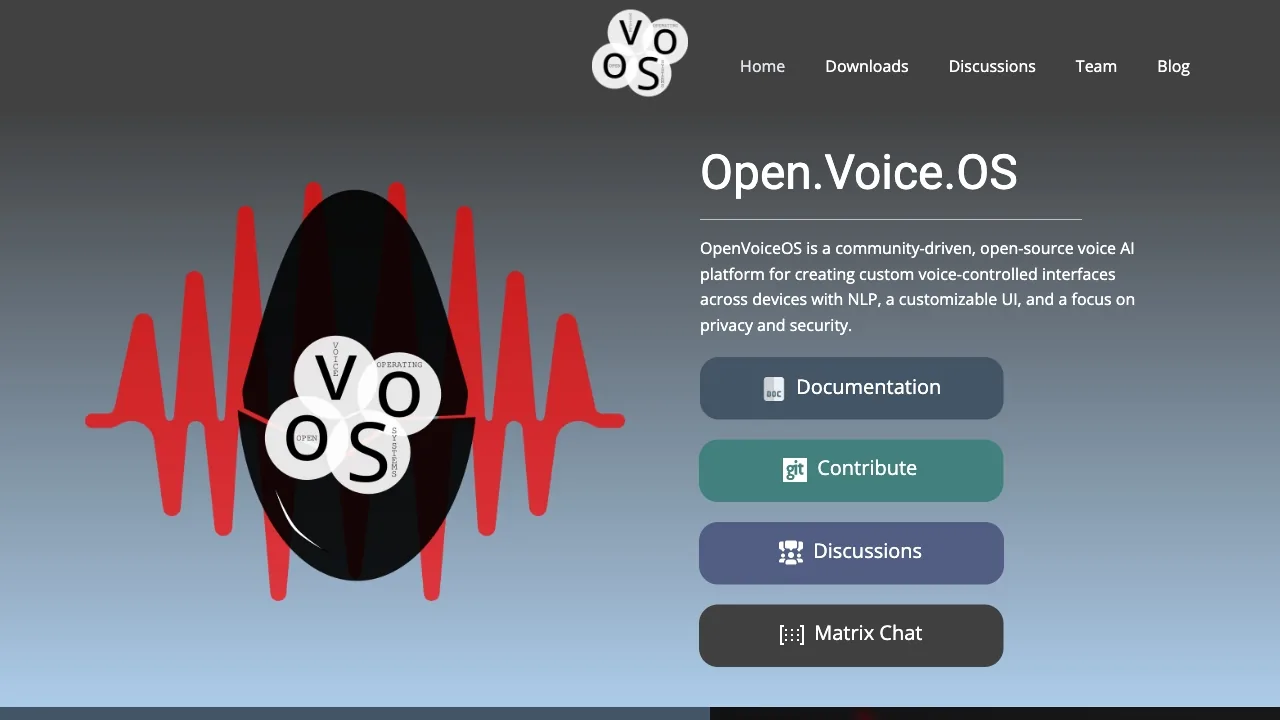 Open Voice OS screenshot