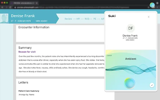 Suki screenshot