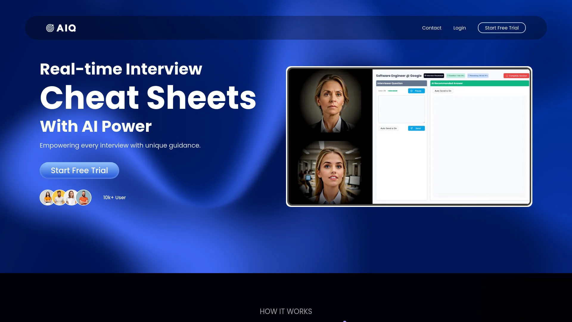 AIQ Interview screenshot