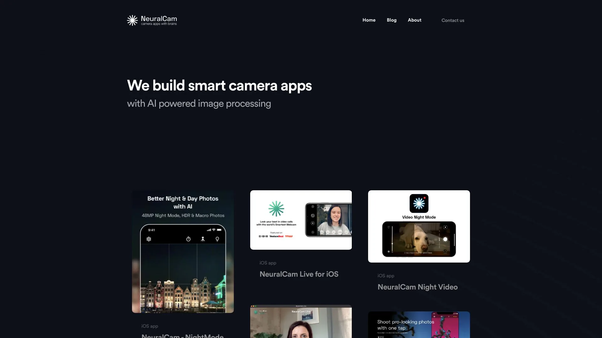 NeuralCam screenshot