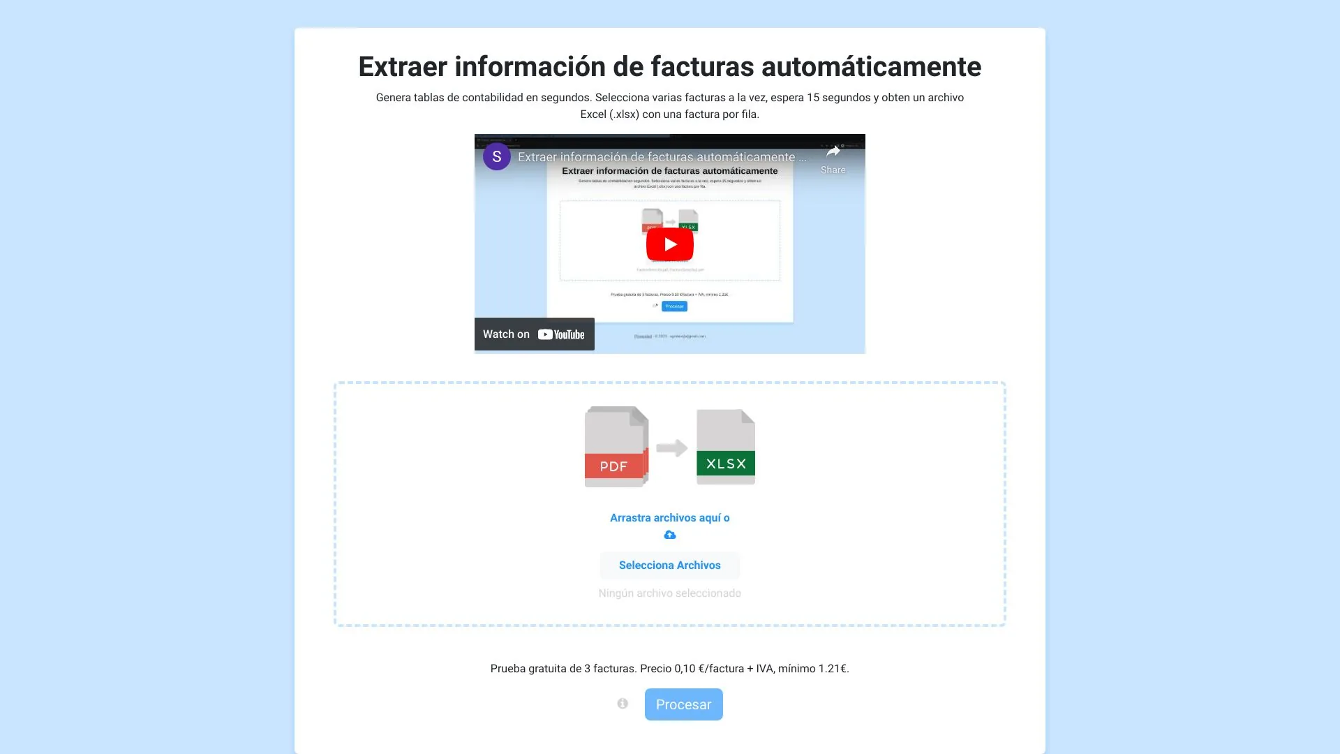 Facturasaexcel screenshot