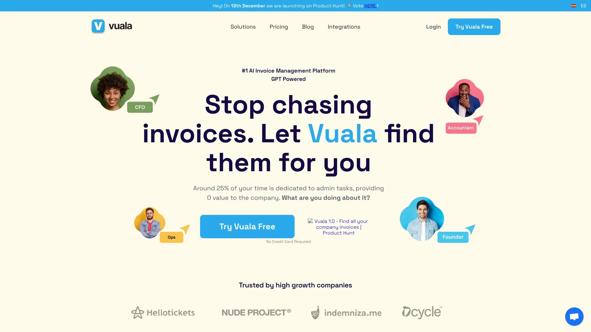 Vuala screenshot