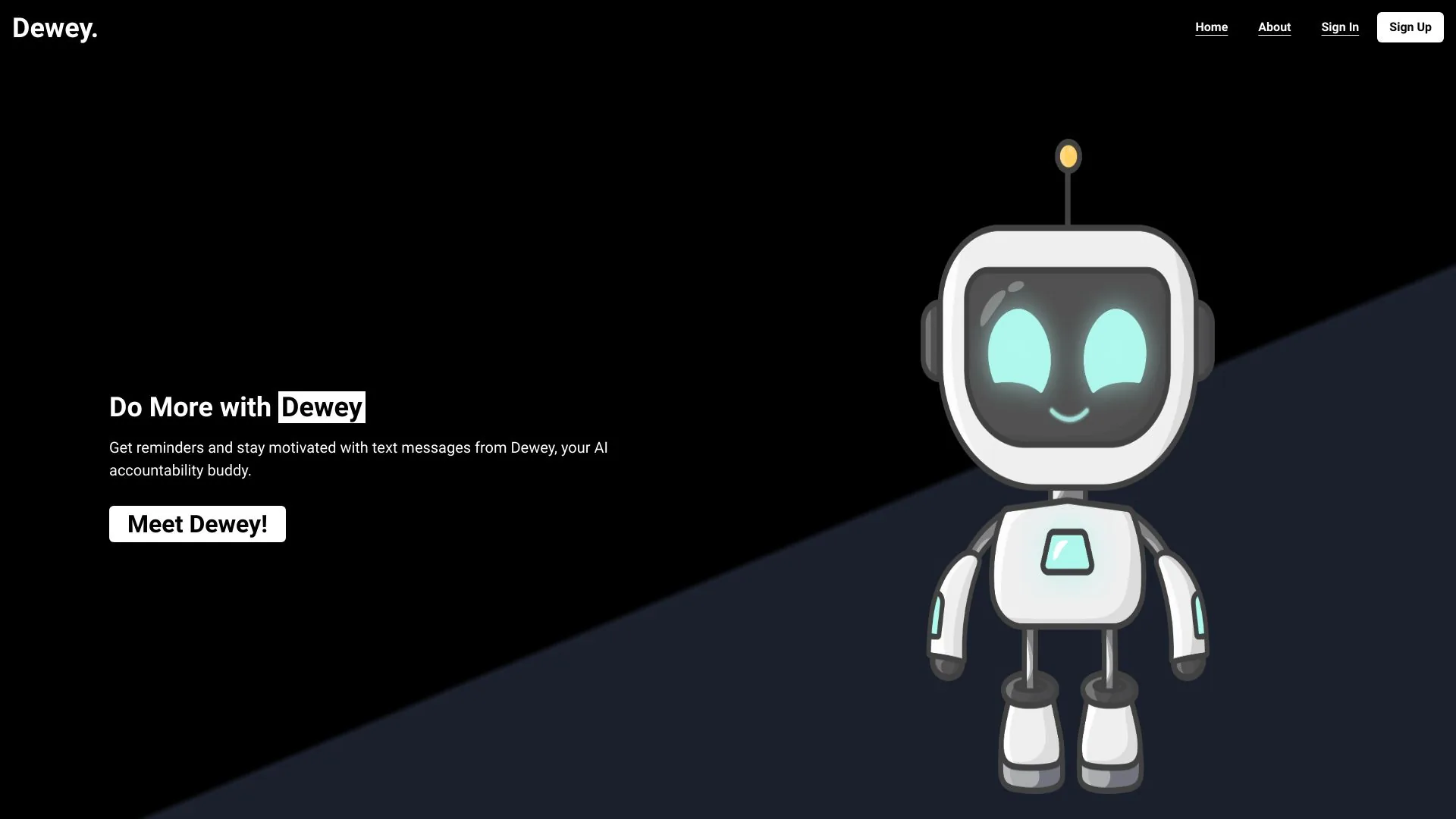 Dewey: Your New Accountability Partner screenshot