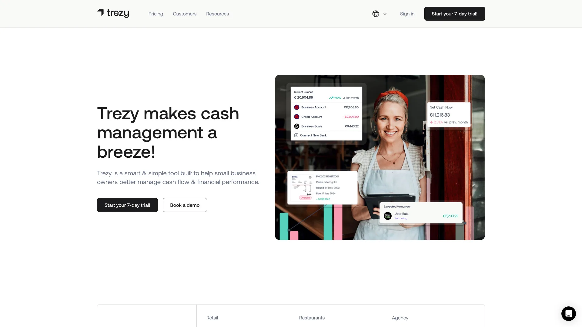 Trezy screenshot