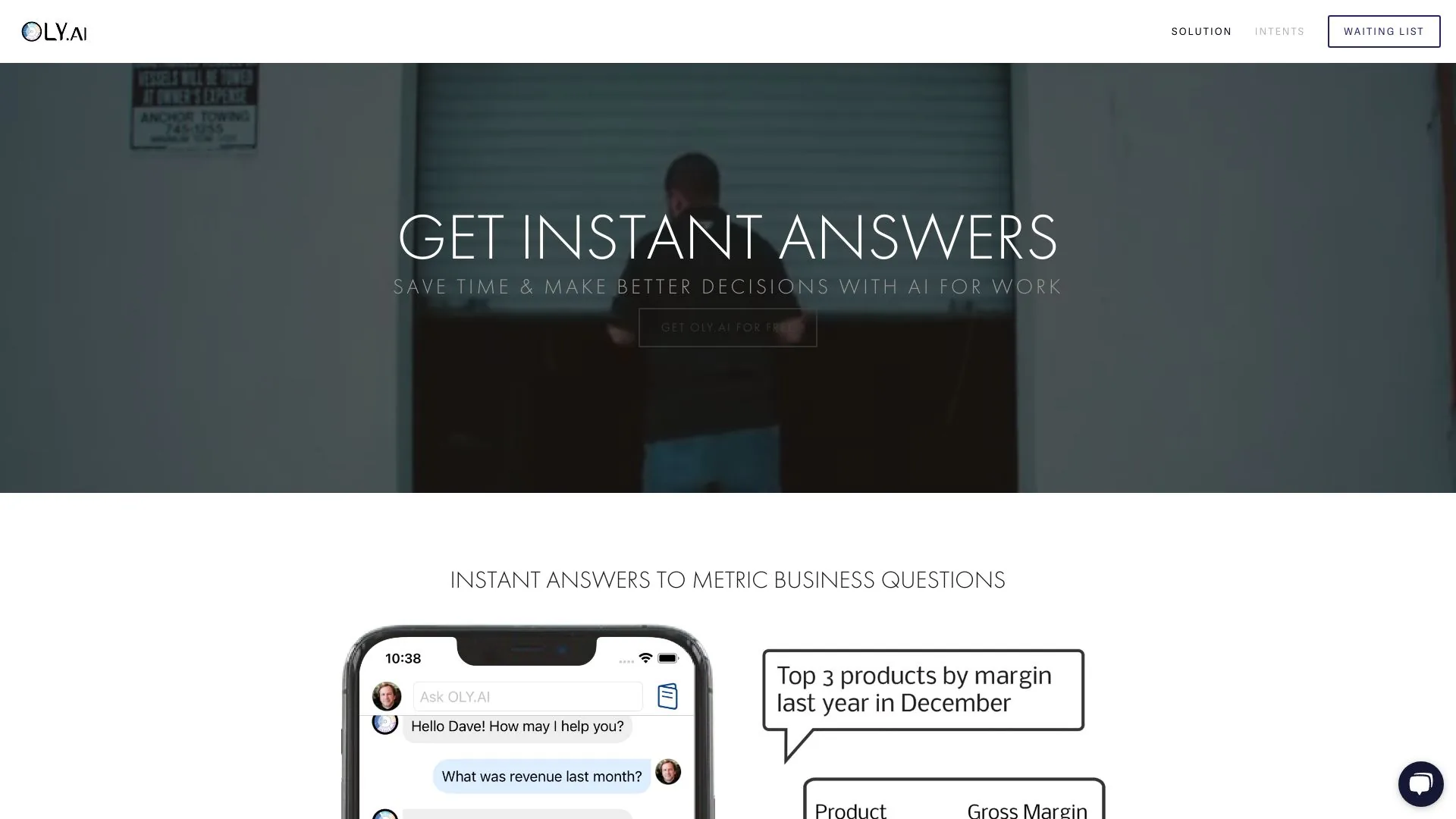 OLY.AI screenshot