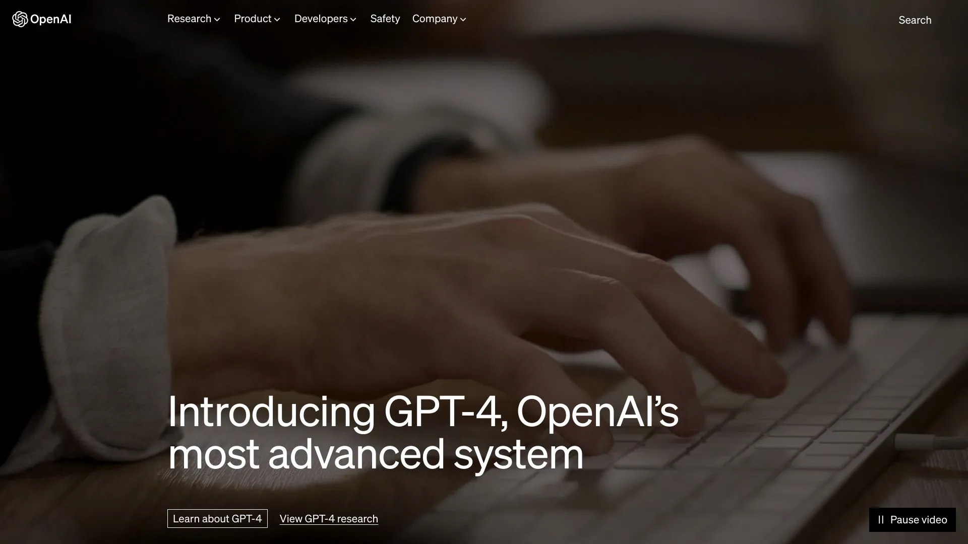 OpenAI screenshot