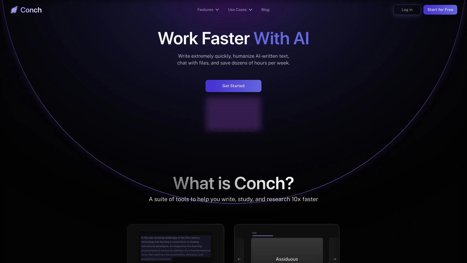 Conch AI screenshot
