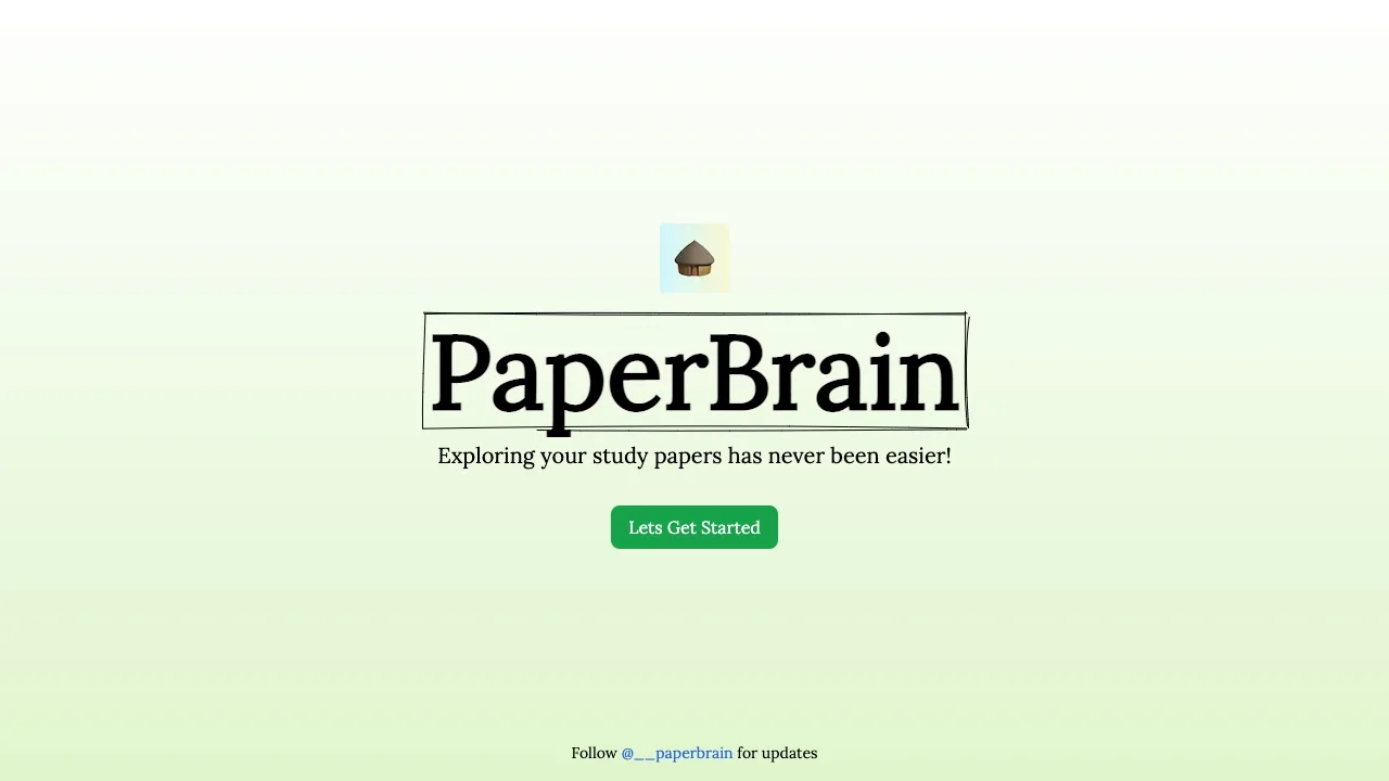PaperBrain screenshot