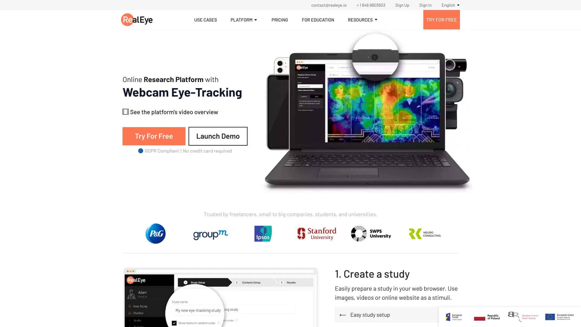 RealEye.io screenshot