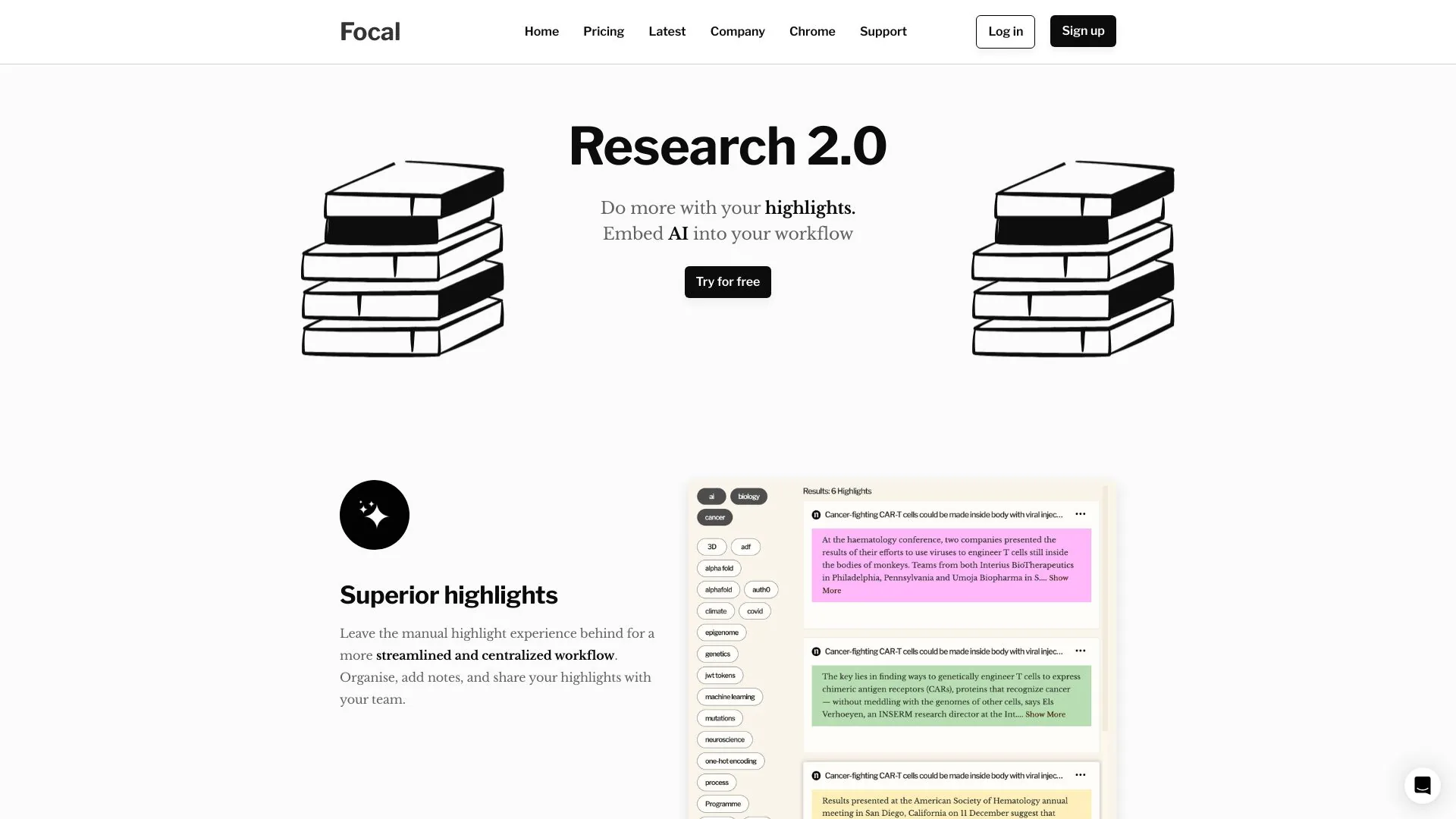Focal screenshot