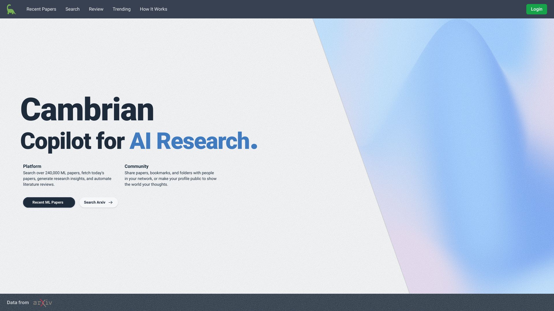 CambrianCopilot screenshot