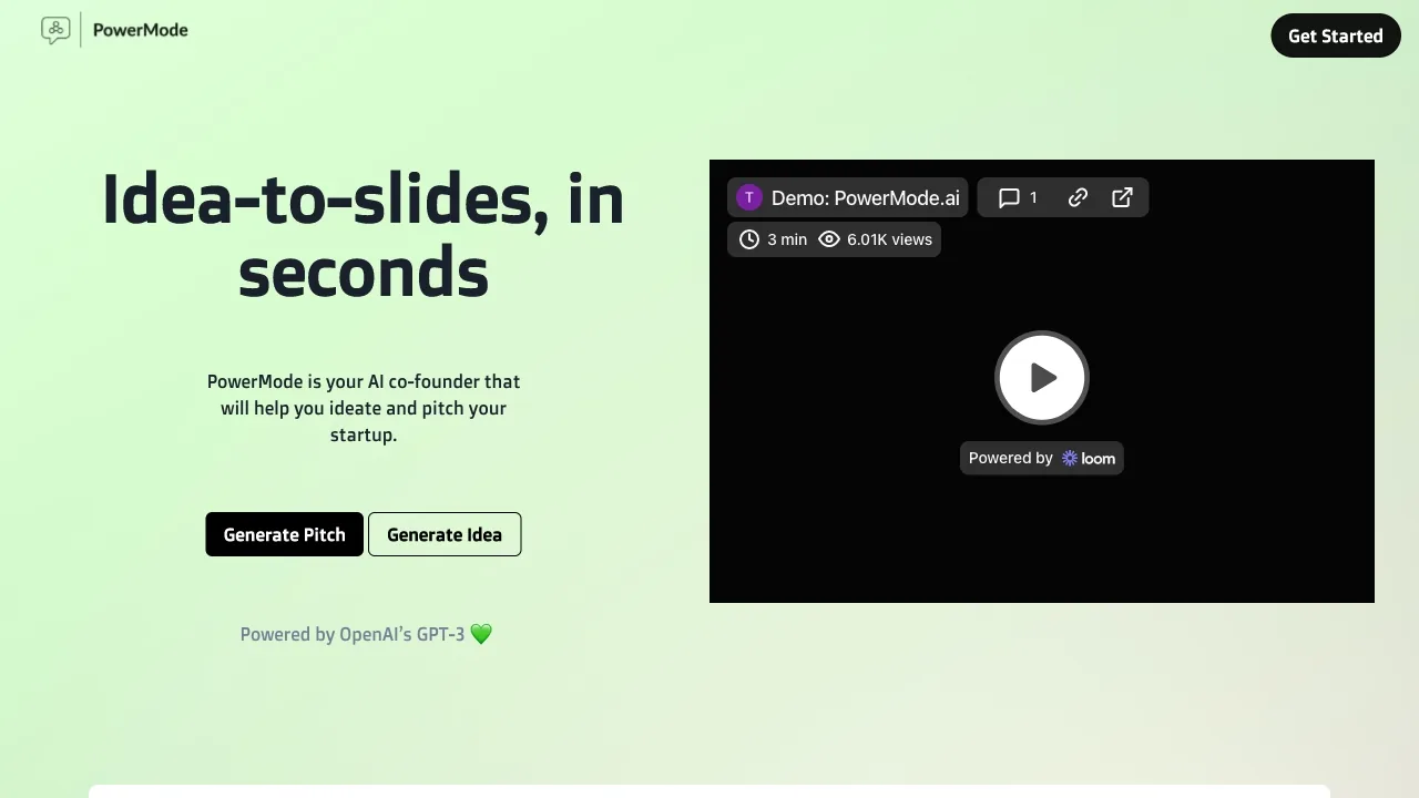 PowerMode screenshot