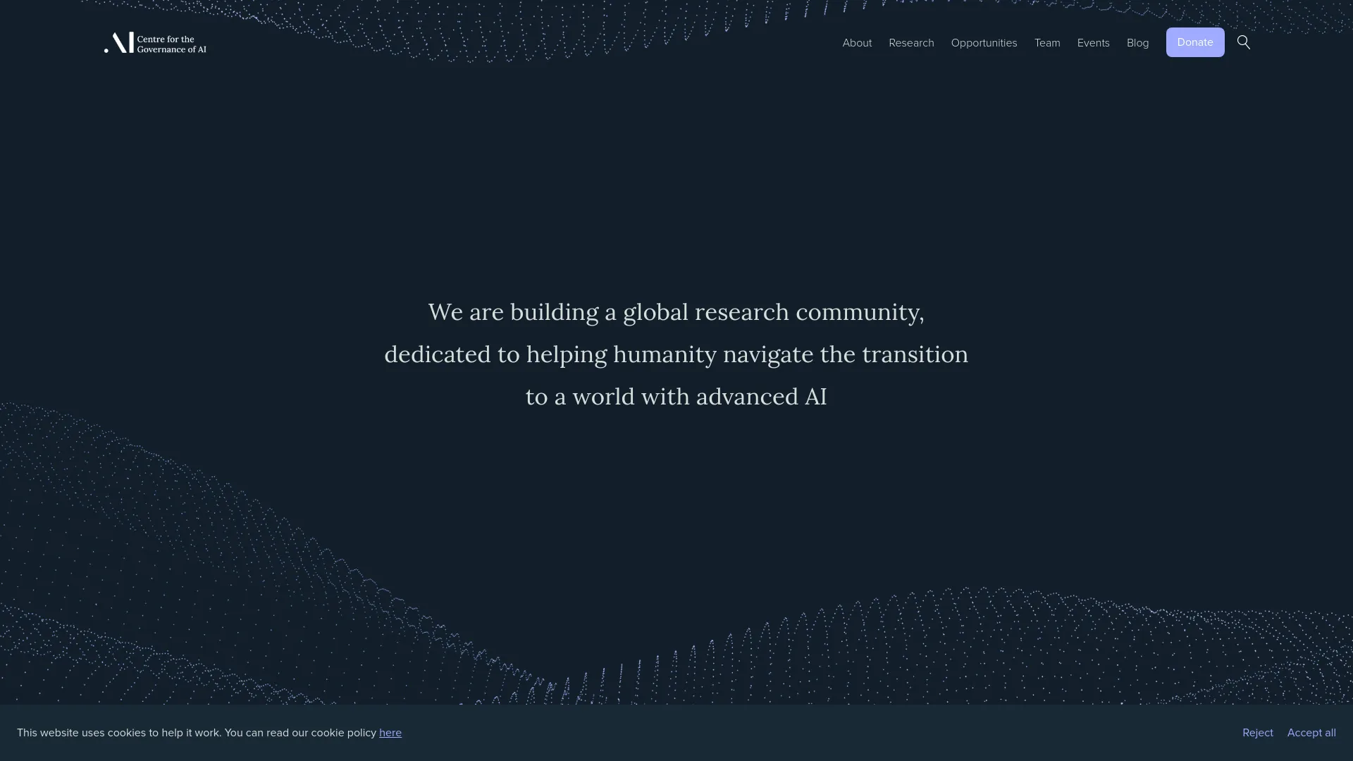 Centre for the Governance of AI screenshot