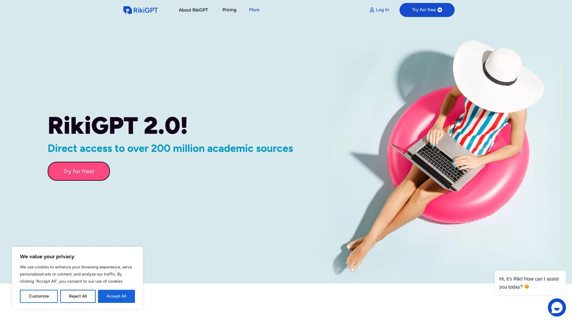 RikiGPT screenshot
