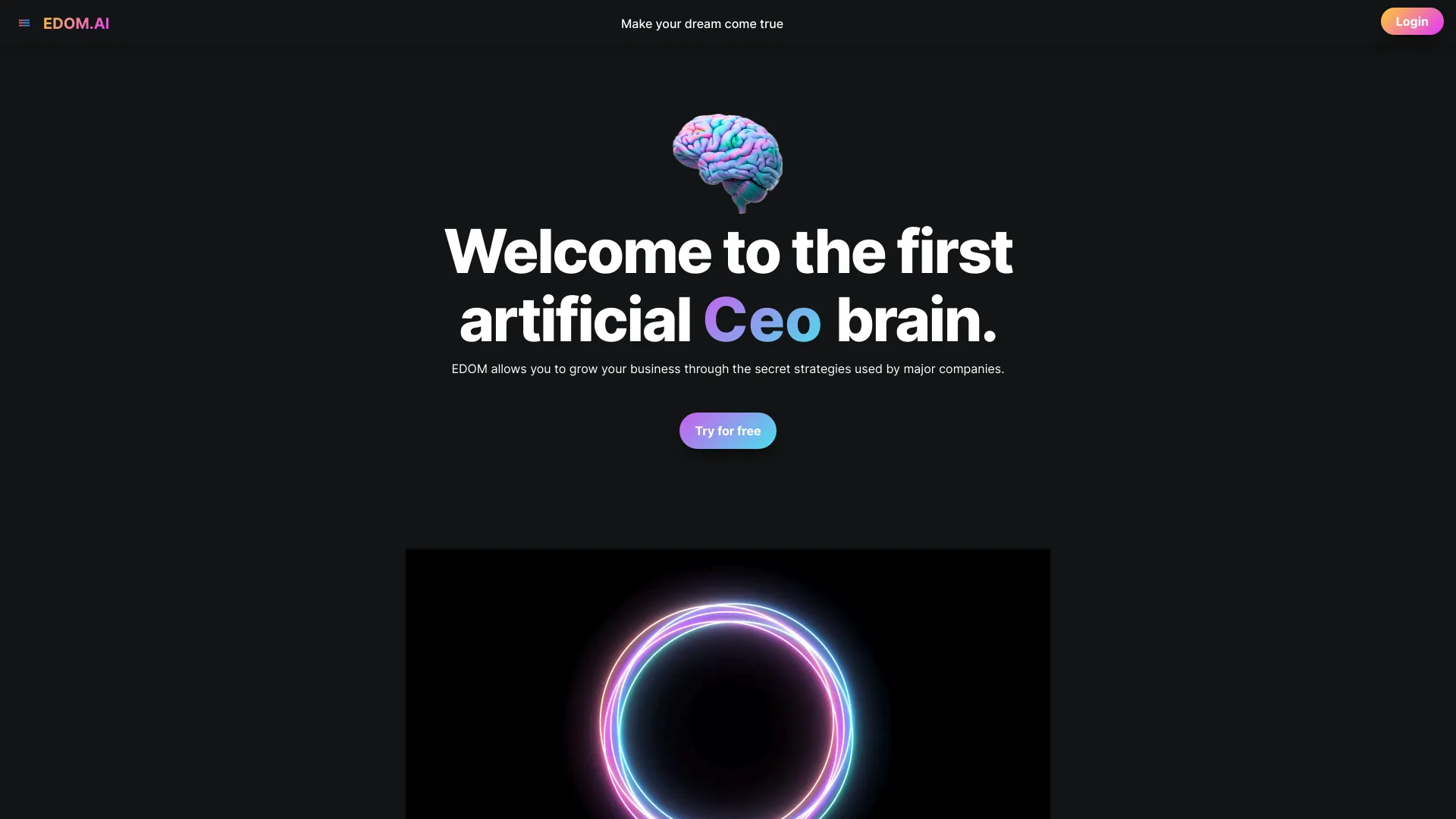 EDOM.AI screenshot