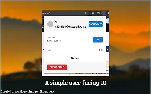 JourneyTracker screenshot