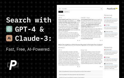 Prefind.ai screenshot