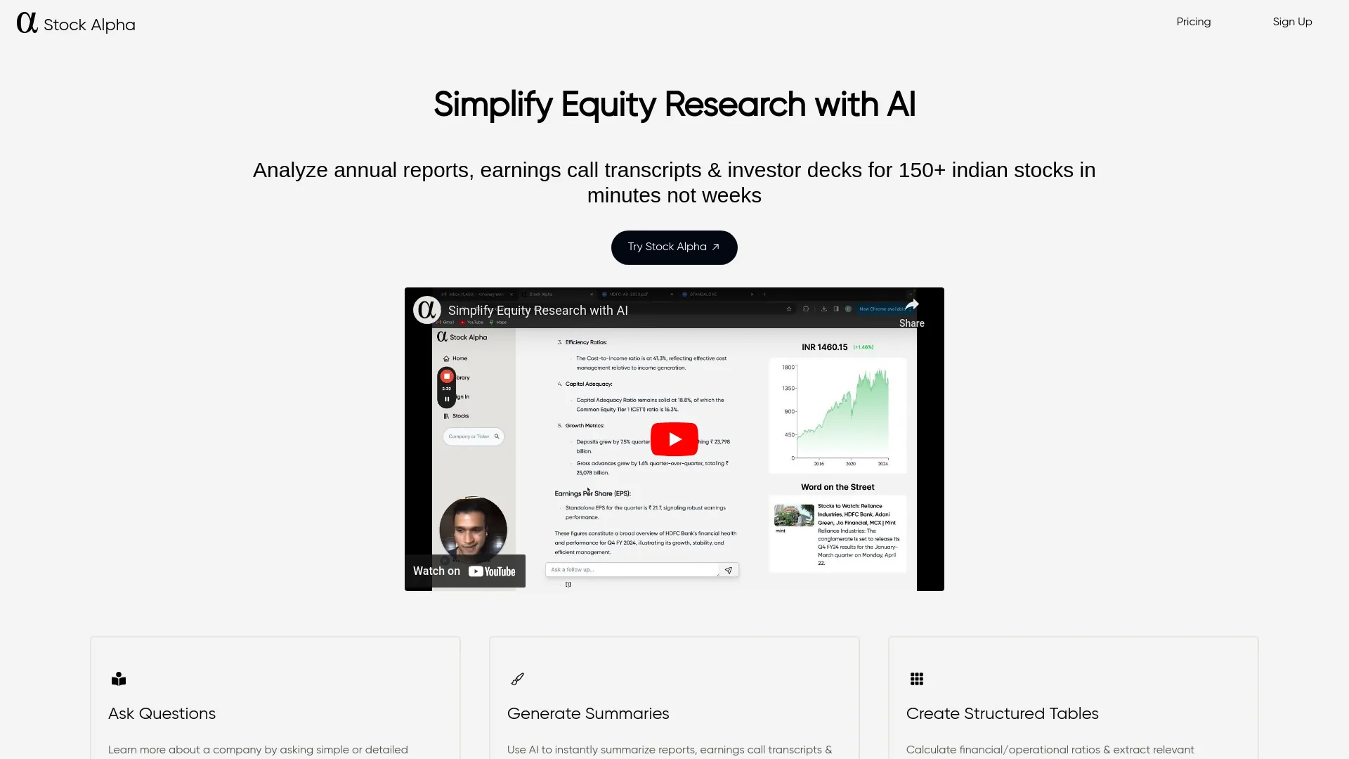 Stock Alpha screenshot