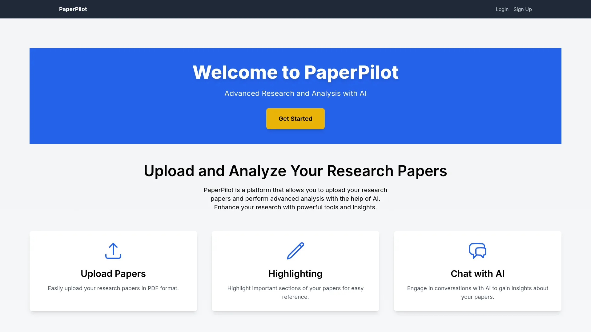 PaperPilot screenshot