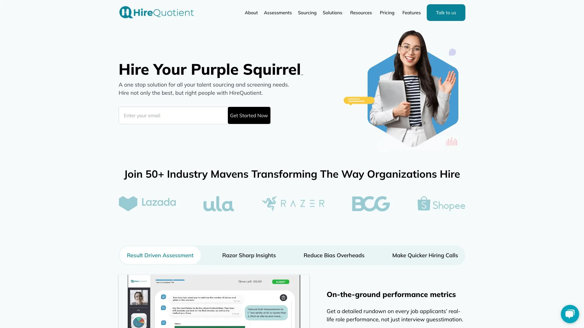 HireQuotient screenshot