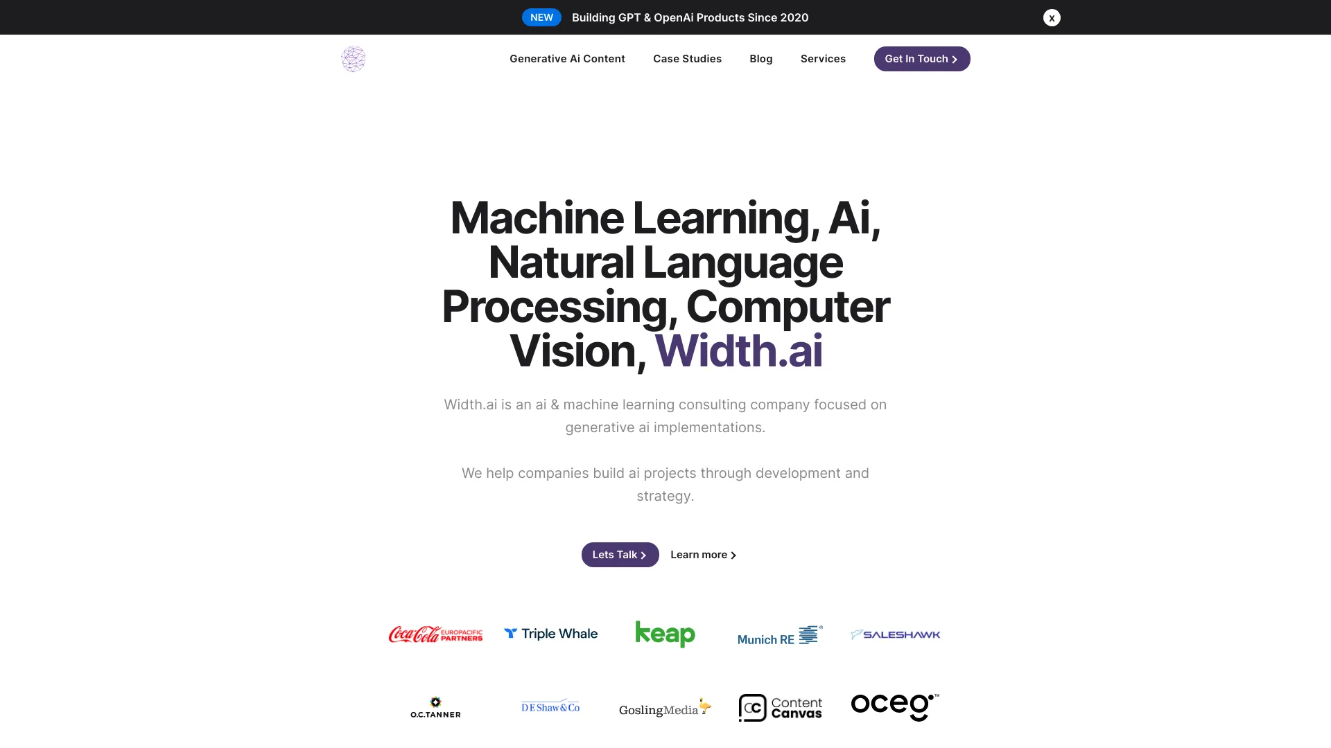 Width.ai screenshot