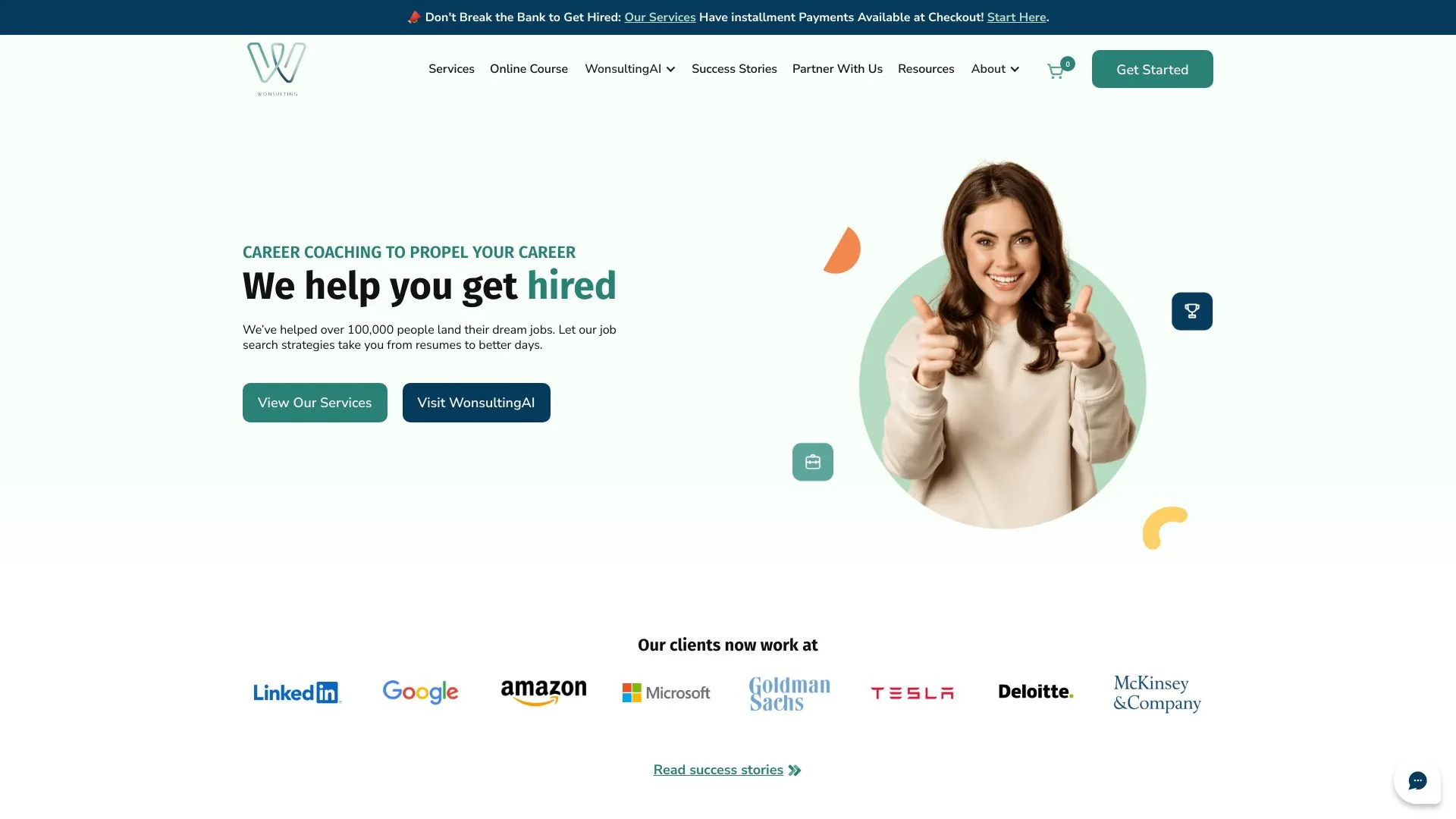 Wonsulting screenshot