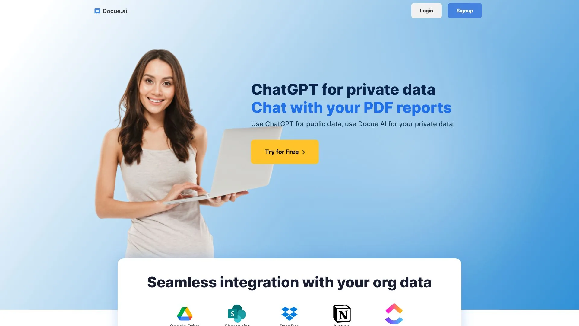 Docue.AI screenshot