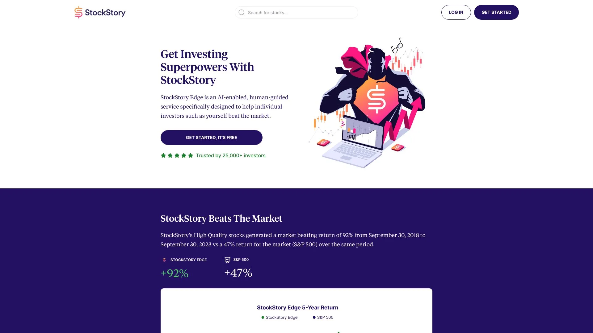 StockStory screenshot